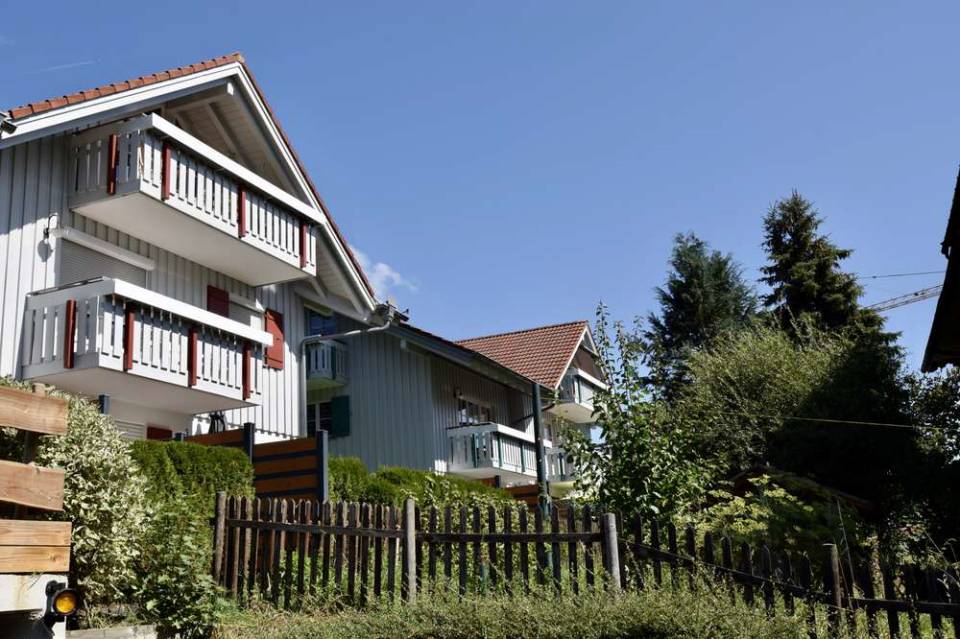 Schöne Erdgeschosswohnung mit TG, vermietet, ruhig in Oberstaufen Wiedemannsdorf zu verkaufen