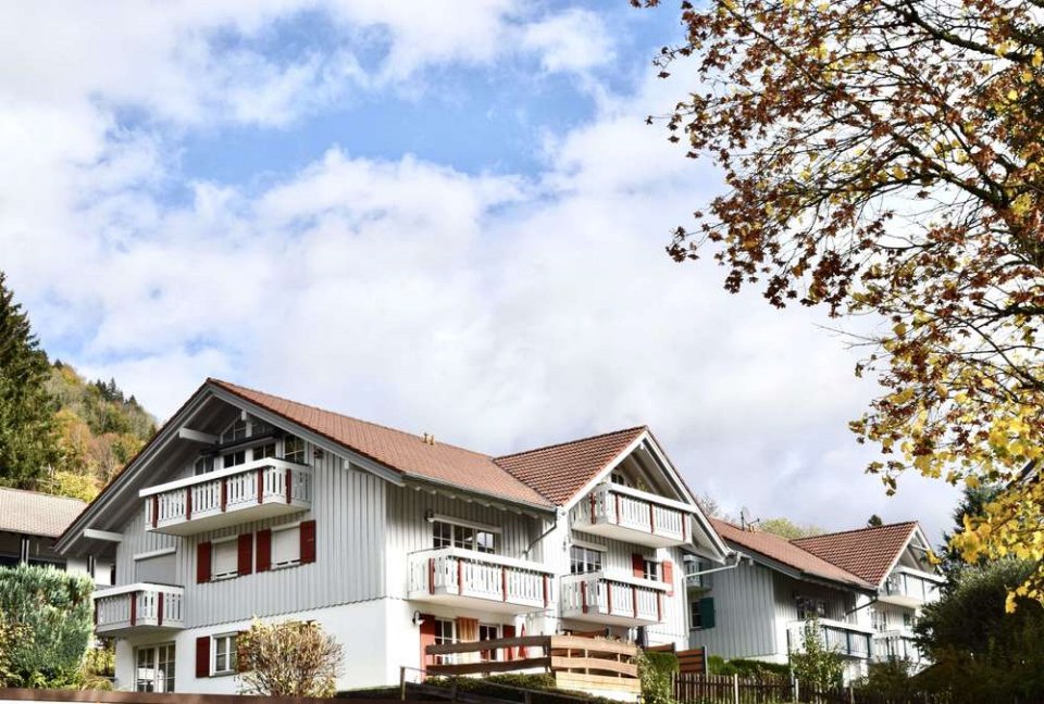Tolle Gelegenheit - EG Wohnung mit TG - vermietet, ruhig in Oberstaufen-Wiedemannsdorf zu verkaufen
